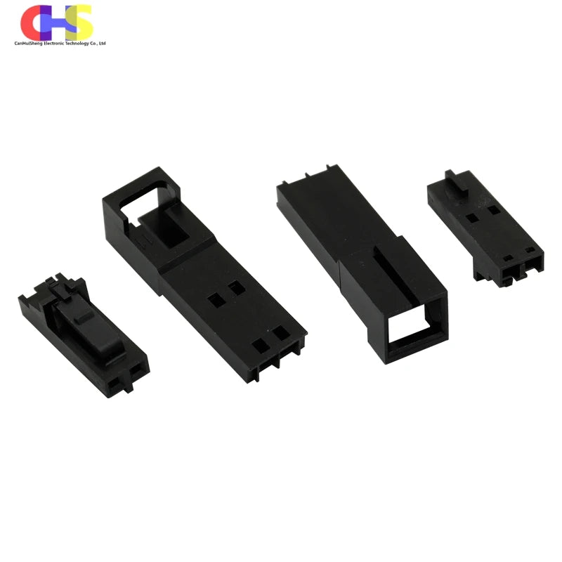 10Set(20PCS) MX2.54 Dupont Connector Housing With Lock Buckle 2.54mm Pitch Single Row 2P/3P/4P/5P/6P/7P/8P/10P/12P Docking Shell