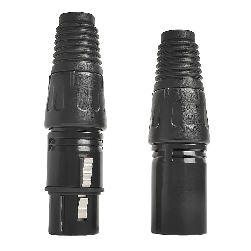 4/10/20pcs MIC Snake Plug Male Female Microphone Cable Connector XLR 3 Pin Wire Connector