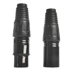 4/10/20pcs MIC Snake Plug Male Female Microphone Cable Connector XLR 3 Pin Wire Connector
