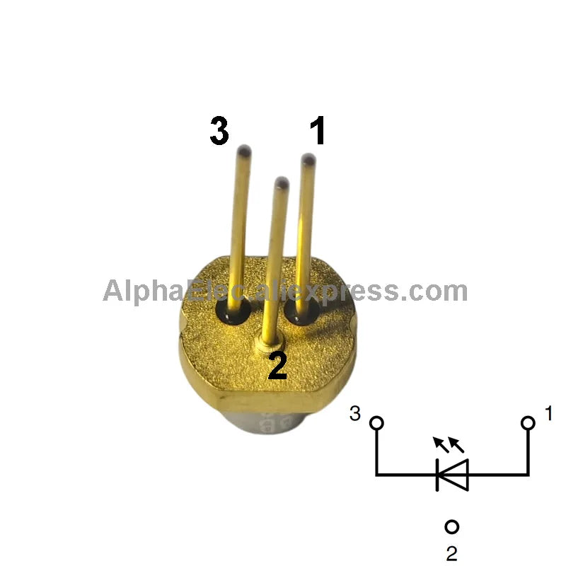 1piece 520nm 10mW Green Laser Diode TO56 PLT5 510/516FA/520EA/520B TO38 PLT3-520D 3.8mm 515nm 518nm 20mW 30mW 50mW 110mW LD