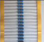 100pcs/Lot (1~10M ohm  Available) 1/4W Metal Film Resistor 0.25W 1% 1/10/100/1k/10k/100k/1M/4.7R/47R/470R/4.7K/47K/470K/4.7M