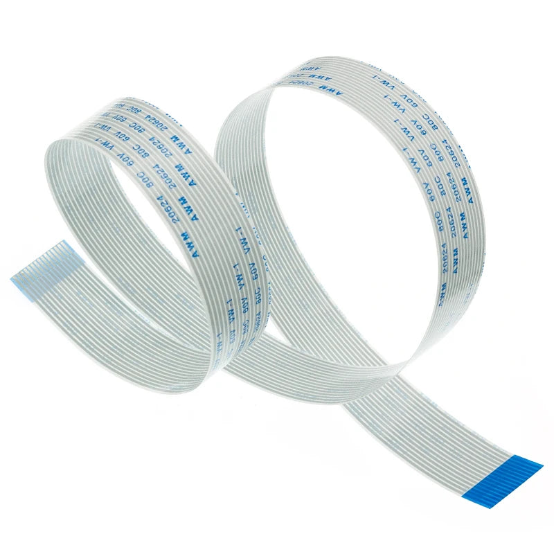 Flexcable For Raspberry Pi Model B+ 2M 1M 50CM 30CM 20CM 15CM 15 Pins Ribbon Flex Cable 1.0mm AWM 20624 80C 60V VW-1 YANXD