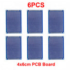 PCB Circuit Prototyping Board Double Side Prototype Boards DIY Universal Printed Perfboard Electronic Kit