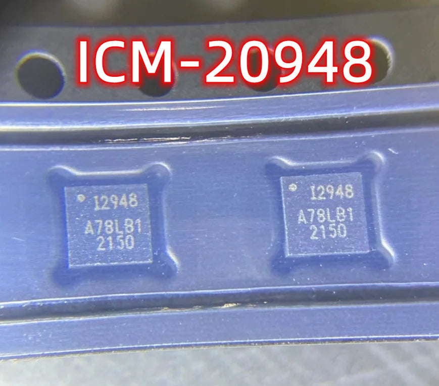 1pcs~10pcs/LOT 100% Original ICM-20948 ICM20948 marking:I2948 QFN24 9-axis motion sensor, three-axis gyroscope, accelerometer