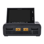 ToolkitRC M8D 1600W 50A Charger DC Balance Touch Screen 65W Fast Charge Dual Channels for 1-8S Lipo Battery For Rc FPV Drone Car