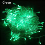 Holiday Outdoor 100 LED String Lights 10M 220V 110V Christmas Xmas Wedding Party Decorations Garland Lighting Christmas light