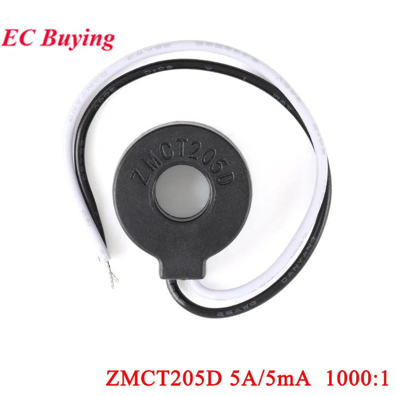 5Pcs/1pc ZMCT102 ZMCT123 ZMCT103E ZMCT116 ZMCT104 ZMCT118G ZMCT204A ZMCT205D ZMCT350B Class A B C Precision Current Transformer