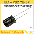 10Pcs/Lot ELNA RBD CE-BP Series 4.7UF 10UF 22UF 33UF 47UF 100UF 25V 35V 50V Non Polar Nonpolar Bipolar HiFi Audio Capacitor