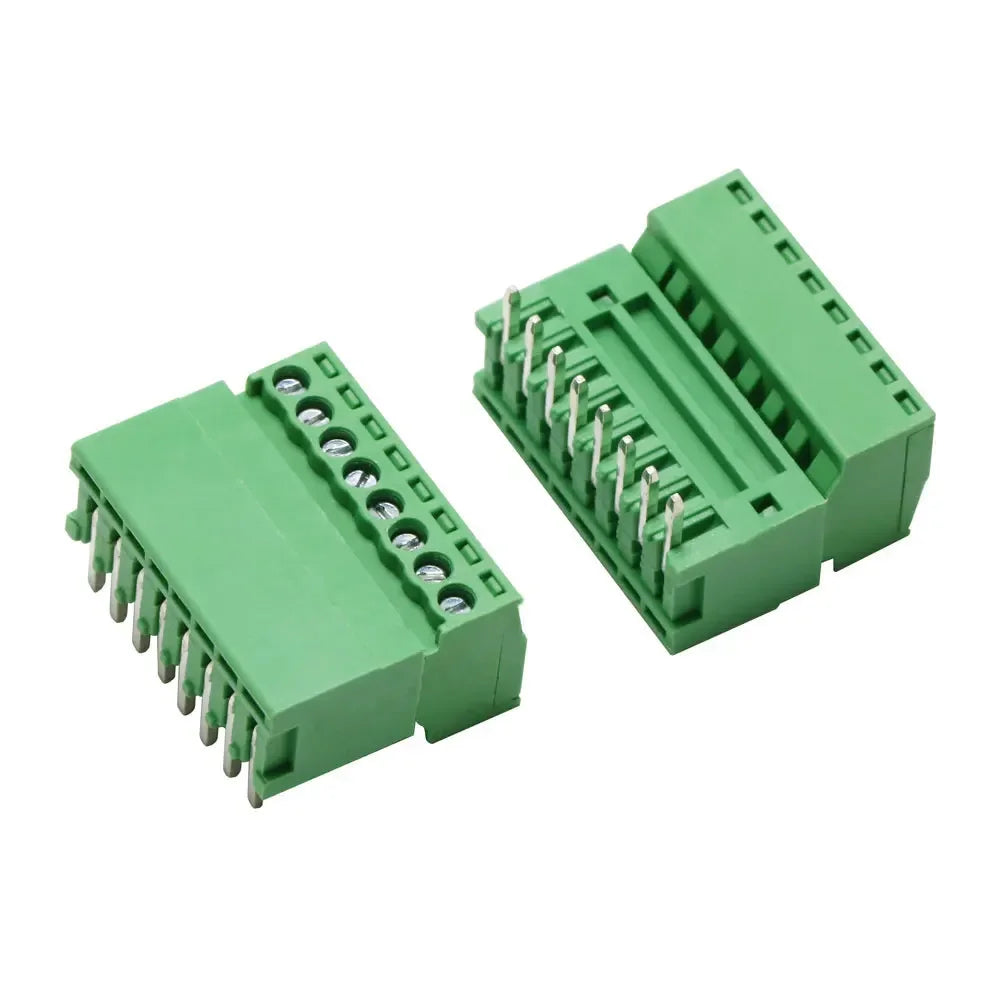 2.54mm Pitch KF2EDG PCB Screw Terminal Block 2P 3P 4P 5P 6P 7P 8P 9P 10Pin Male Plug Female Socket Pin Header Wire Connector