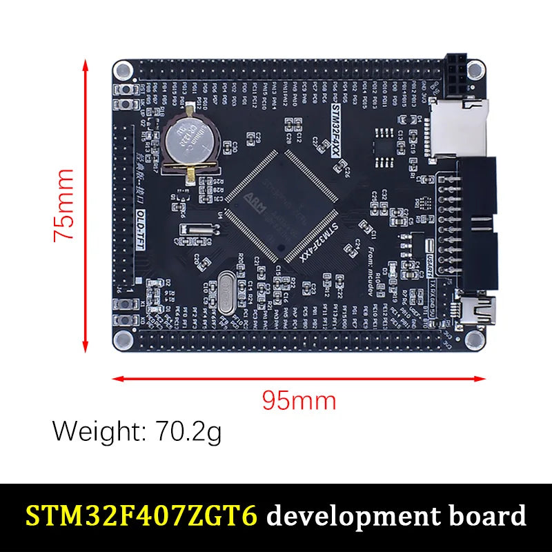 STM32F407ZET6 STM32F407ZGT6  STM32 System ARM Core Board Development Board F407 Cortex-M4 Single-Chip Learning Board WAVGAT