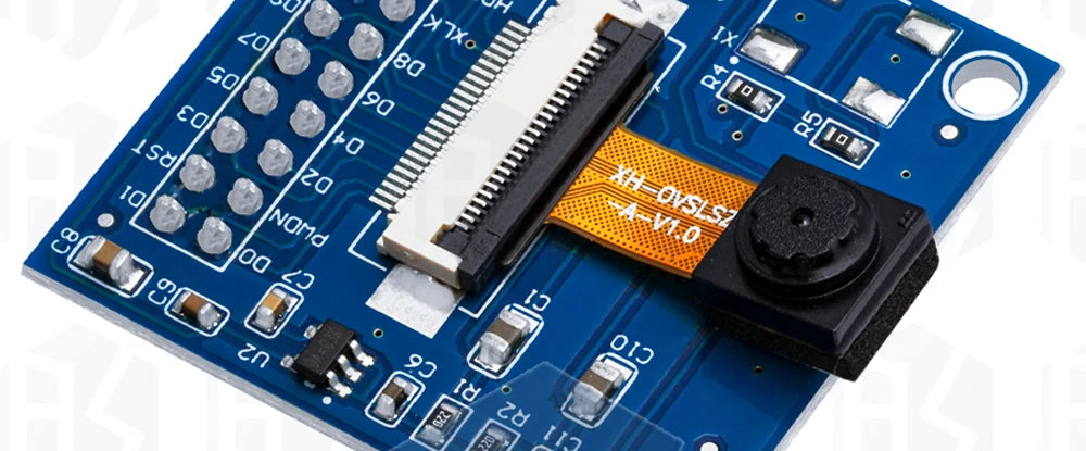 BS 1PCS  OV7670 module with adapter board contains the camera Integrated Circuits Board