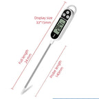 Meat Probe Thermometer Kitchen Food Digital Thermometer Cooking Electronic Temperature Heat Gauge Milk Barbecue Meat Thermometer