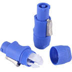 10Pcs 3Pin Powercon XLR Connector 20A Power Plug Power Socket NAC3FCA NAC3MPA NAC3FCB Male Plug Adapter Stage Light LED Screen