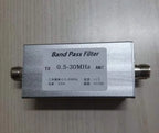 0.5-30 MHz Bandpass Filter, Filter, Bandpass, Covers Medium Wave, Covers Short Wave