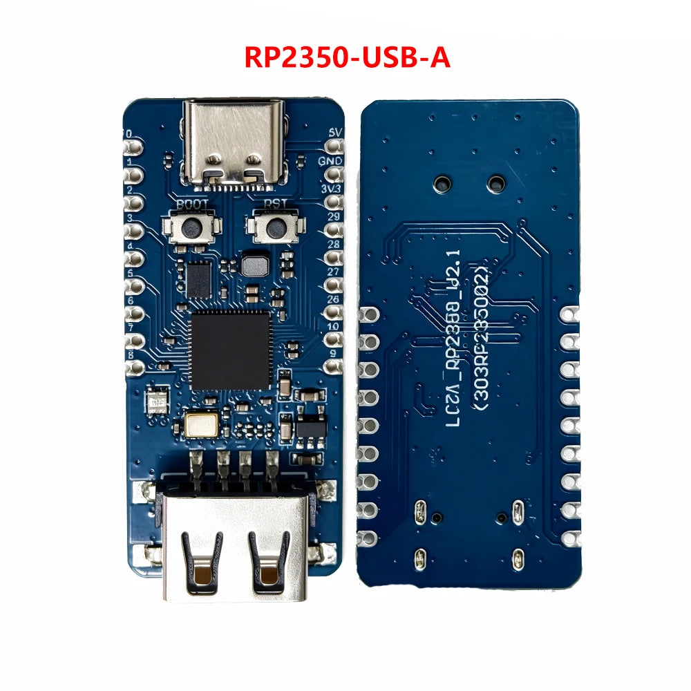 For Raspberry Pi Pico 2 RP2350 USB A Development Board RP2350 Microcontroller Module Type C Interface