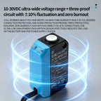 ZHICAN ZC3E Long Range Photoelectric Sensor 2m Diffuse Reflective Switch NPN NO 24V DC Object Detection