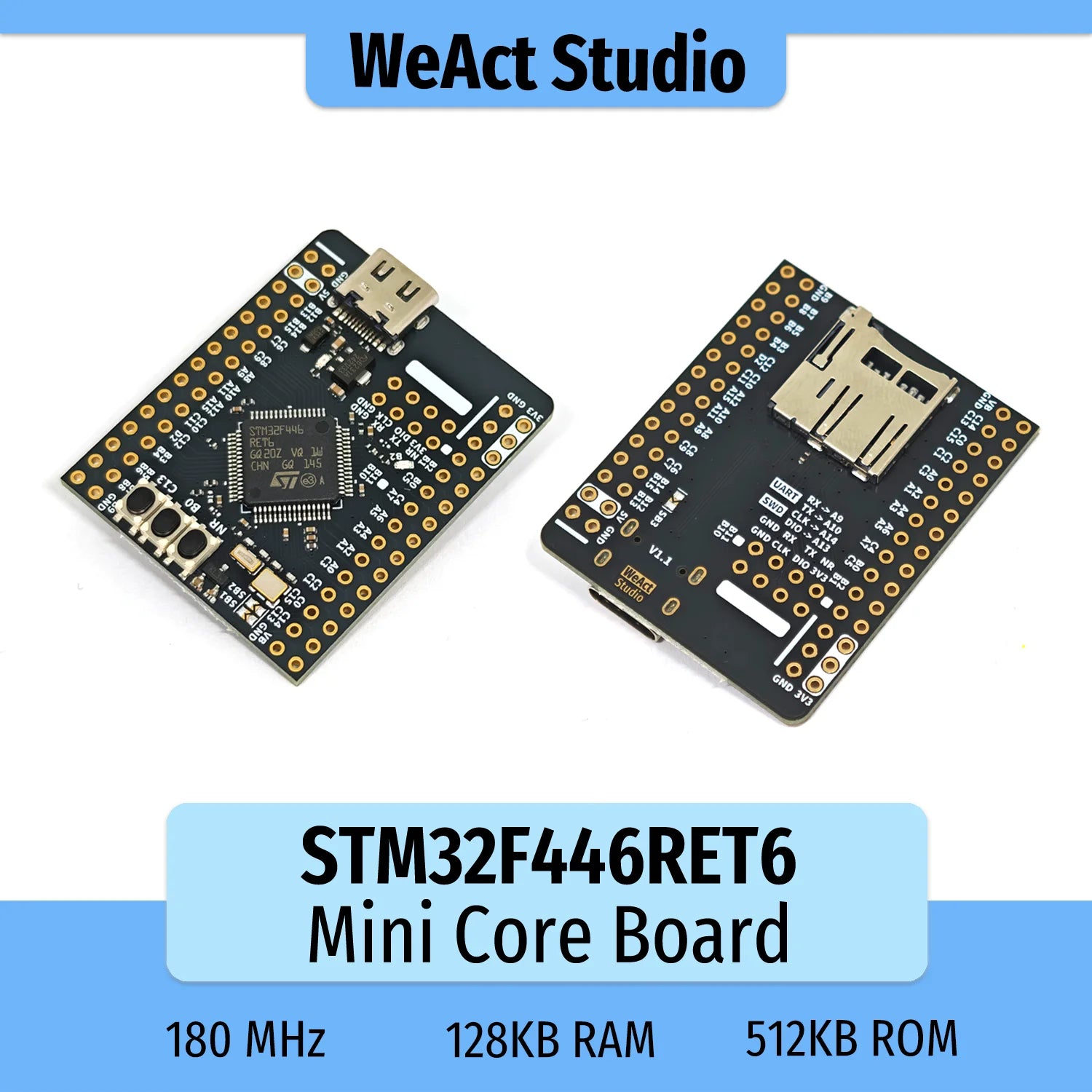 STM32F405RGT6 STM32F405 STM32F4 STM32F446RET6 STM32F412RET6 STM32 Minimum System Development Board Demo Board Core Board