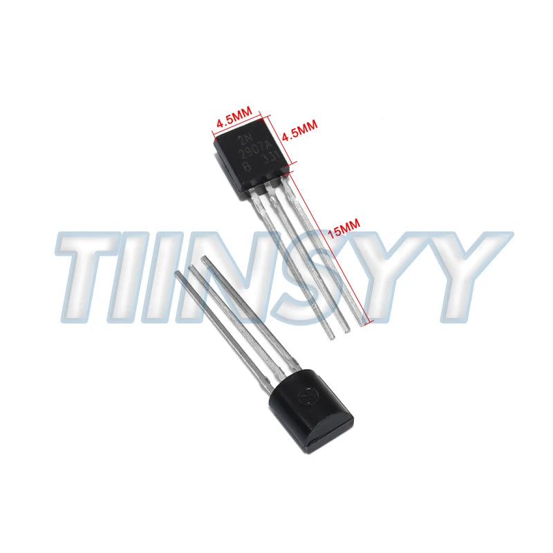 200pcs BJT Transistor Kit Bipolar Power Transistors A1015 BC327 BC337 C1815 S8050 S8850 2N2222 2N2907 2N3904 2N3906 PNP NPN