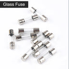 20PCS 5x20 6x30mm Ceramic Glass Fuse 250V 0.2A 0.5A 1A 2A 3A 5A 6A 8A 10A 15A 5*20 6*30 The Multimeter Fuses Auto Insurance Tube