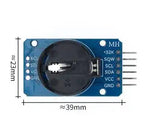 YANXD DS3231 IIC Module DS1302 Precision Clock Module DS1307 Memory Module Mini Real Time 3.3V/5V For Raspberry Pi