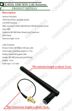 1set/lot ESP 8266 ESP8266 Serial WIFI Wireless Transceiver Module MT7681 3DBI Gain Antenna