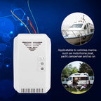 12V Gas Detector Natural Gas Alarm Sensor Propane Butane LPG Natural Motor Home Marine