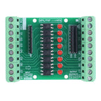 8 Channel Optocoupler Isolation Module Signal Voltage Converter PNP NPN Low High Level Output AC 110V 220V DC 3.3V 5V 12V 24V