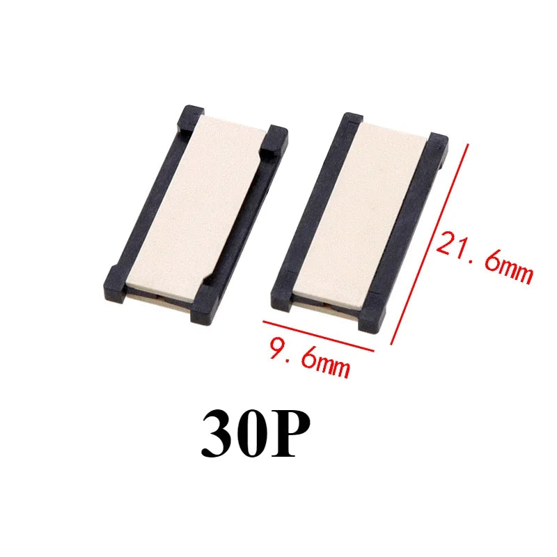 5/10/50Pcs/lot FPC FFC Flexible Flat Cable Extension Board 0.5 mm Pitch 6 20 24 30 40 50 60 Pin 6P 24P 30P 40P 50P 60P Connector