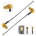 2/4/8PCS 1.13 Cable SMA Female Connector To UFL/U.FL Low Loss Cable To (RP)SMA Pigtail WiFi Antenna Extension Cable