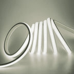 12V 24V COB LED Neon Strip Light Waterproof Ribbon Tape 2Pin Wire Warm Natural White 320LEDs/M Flexible Home Decor 0.5m 1m 2m 5m