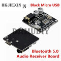 JX 10Pcs Bluetooth Audio Receiver Board Bluetooth 5.0 MP3 Lossless Decoder Wireless Stereo Music Module 3.7-5V XY-BT-Mini TYPE-C