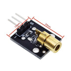 5/10Pcs KY-008 Laser Head Sensor Module 650nm Laser Module 5V Suitable for UNO R3
