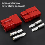 Power Connectors 50 AMP Plug Cable Terminal 600V Grey Red Battery Power Connector Quick Plug Connector For Anderson