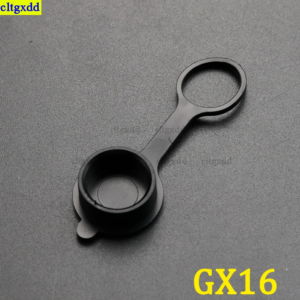 Cltgxdd 1-5piece GX12 GX16 GX20 Aviation Circular Socket Waterproof and Dustproof Cap Welding Cable Connector Rubber Protective