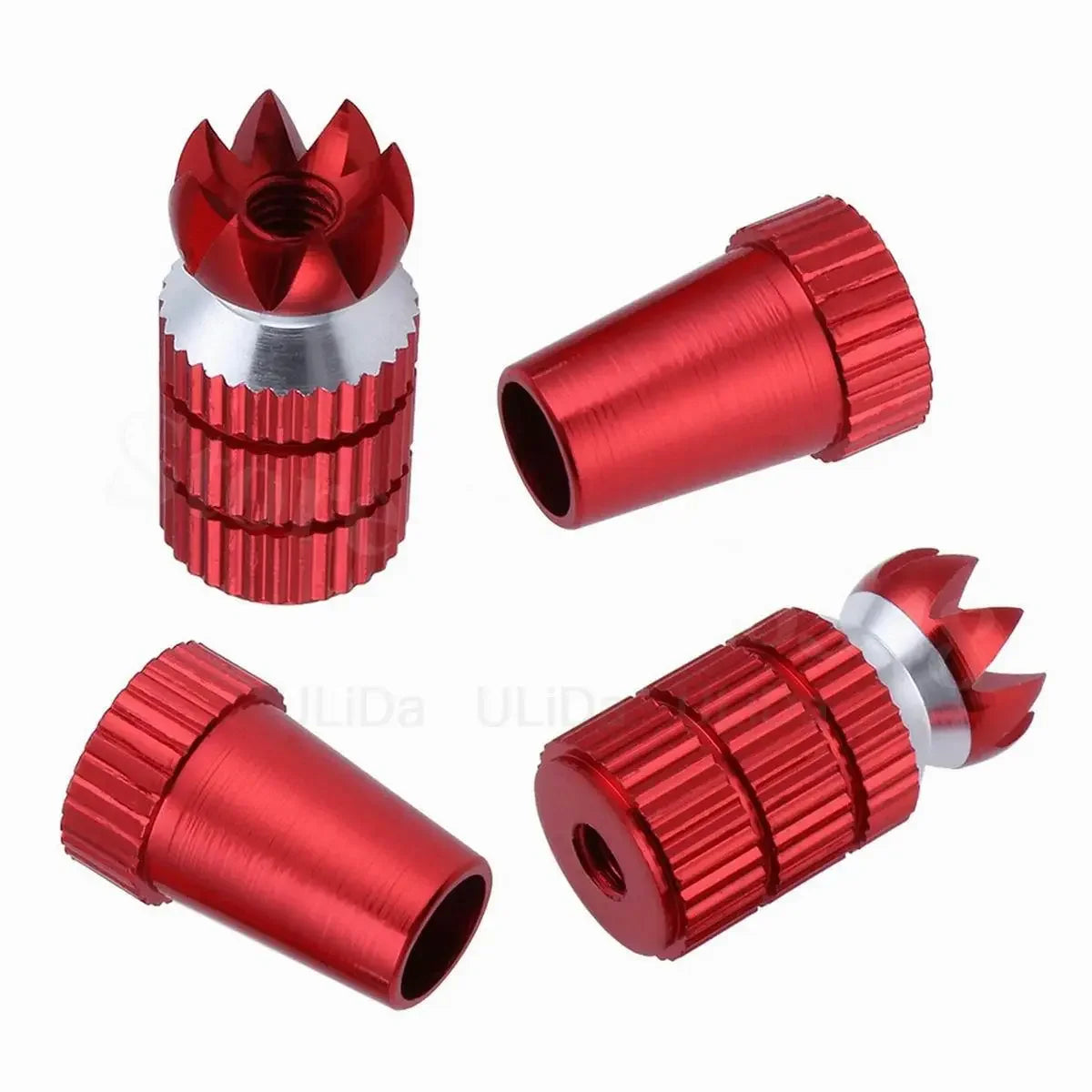 2 PCS Aluminum RC Rocker Head M3 3mm M4 Transmitter Gimbal Sticks Ends for JR Futaba / FrSky / DX6i DX7S DX8 DX9 Taranis