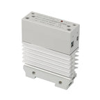 10A 25A 40A 60A 80A 100A Single Phase Slim SSR Solid State Relay With Heat Sink Industrial Relay DIN Rail Mount