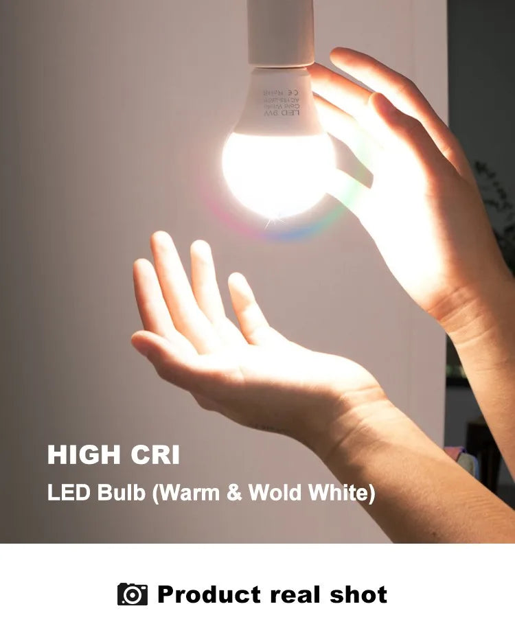 4pcs/lot LED Light Bulbs E27 AC 220V SMD2835 3W 6W 9W 12W 15W 18W Home Indoor Room LED Lamps Cold/Warm White Lights Bulb