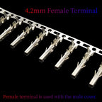 5Sets Molex Automotive Wire Connectors 5557/5569 Series 2P/4P/8P/10P/12P-24P Male Female Socket 4.2mm Plug for Electrical Wiring