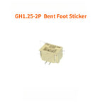 100PCS   GH1.25 Locking Connector with Buckle  2 3 4 5 6 8p Horizontal/vertical Mounting  Rubber Shell  Terminal