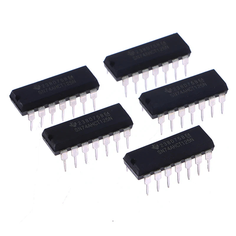 5pcs/lot SN74AHCT125N 74AHCT125 74AHCT125N In-line DIP-14 Logic Chip