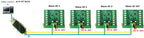 16CH DC 12V 24V Temperature Analog PT100 Resistance RS485 Collector Modbus RTU -40-500 High Temperature Acquisition Board