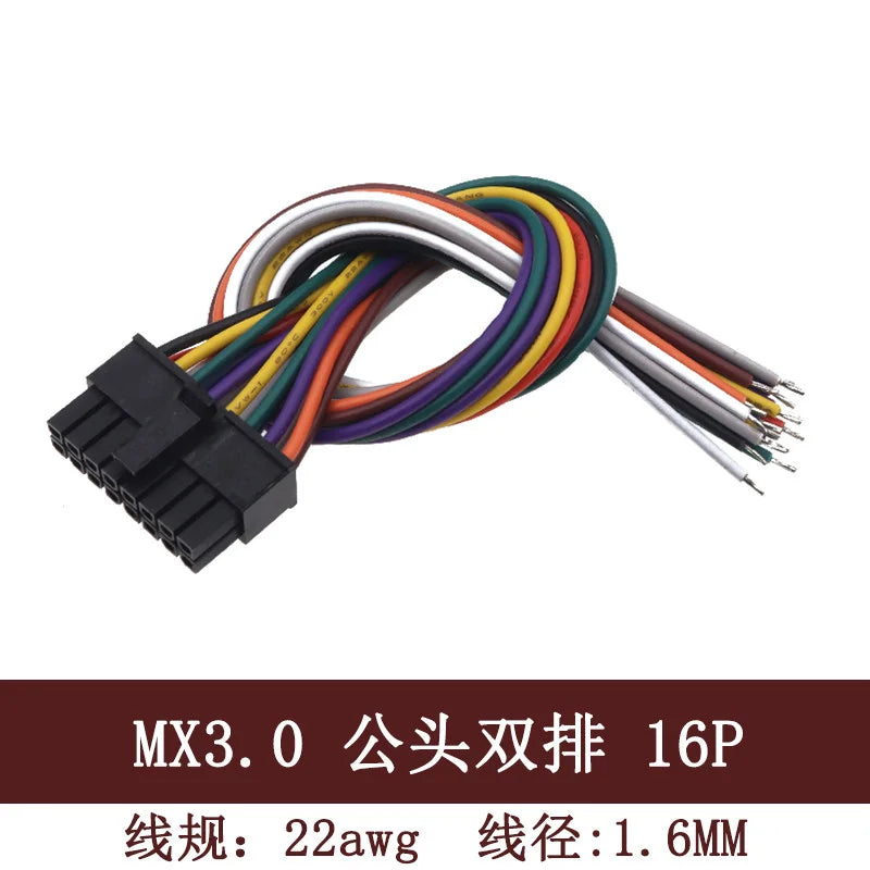5PC Micro-fit Molex MX3.0 43025 43020 22AWG Dual Row Small 5557 5559 Male Female Air Dock Electronic Terminal Wire Cable Harness