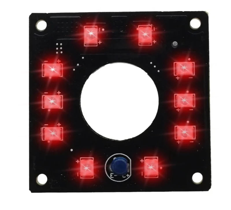 ELP 850nm / 940nm Night Vision Infrared Light 5V 24pcs IR LED Board for CCTV Surveillance USB Camera