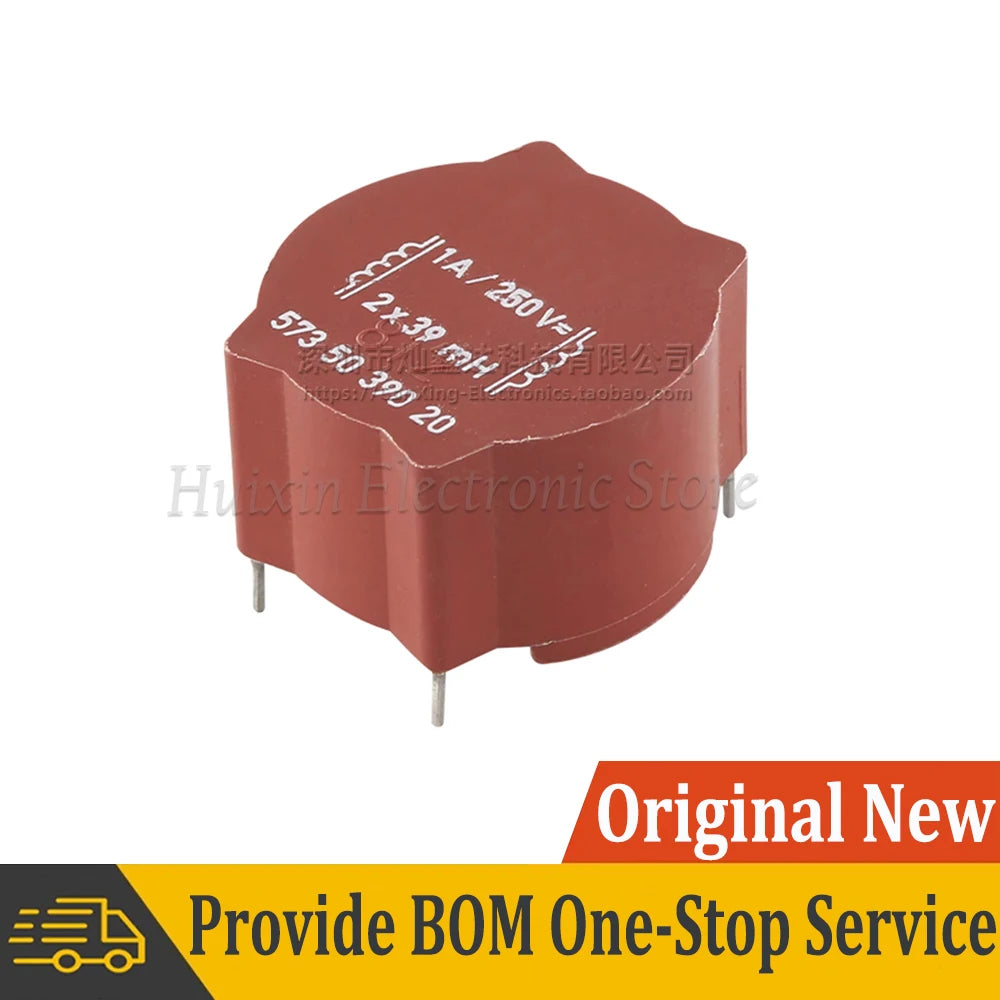 5735039000 Common Mode Choke Coil Magnetic Ring Inductor 39mH 1A 250V Switching Power Supply Signal Line Filter