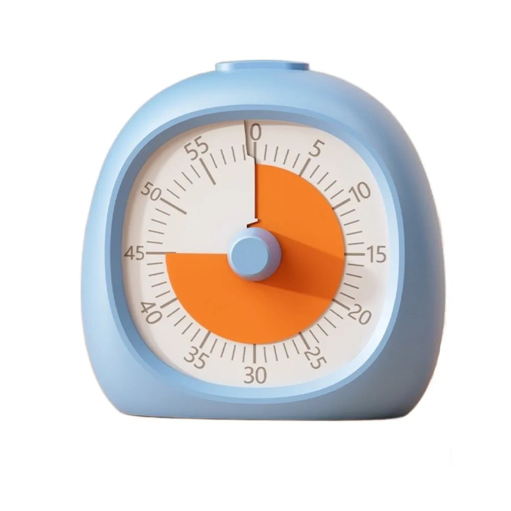 Portable Plastic Visual Timer 60 Minute Focus Aid Study Timer Silent Digital Clock Classroom Timer