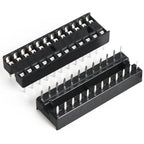 10pcs IC seat 6P/8P/14P/16P/18P/20P/24P/28P DIP IC Sockets Adaptor Solder Integrated Circuits Sockets Electronic Component