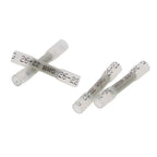 100Pcs 26-24 AWG Heat Shrink Butt Connectors Marine Grade Clear Waterproof Butt Splice Insulated Crimp Terminals Kit Marine