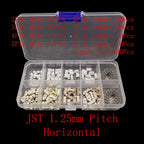 1Box SH 1.0/JST 1.25mm/ZH 1.5mm/PH 2.0mm/SM/SYP/XH 2.54mm/VH 3.96mm Pitch Male Female Housing Terminal Pin Header Wire Connector