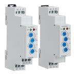 TY09-M1 M2 Cyclic Delay Timer Relay Switch SPDT 220V 16A AC/DC12V-240V 50/60Hz 0.1s-100 Days 2SPDT Din Rail