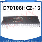 1PCS New Original D70108HCZ-16 PDIP40 Direct Pin 16 Bit Microprocessor CPU 70108
